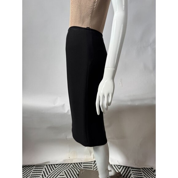 Anne Klein Womens Black Pencil Skirt Size 4 - Picture 2 of 14